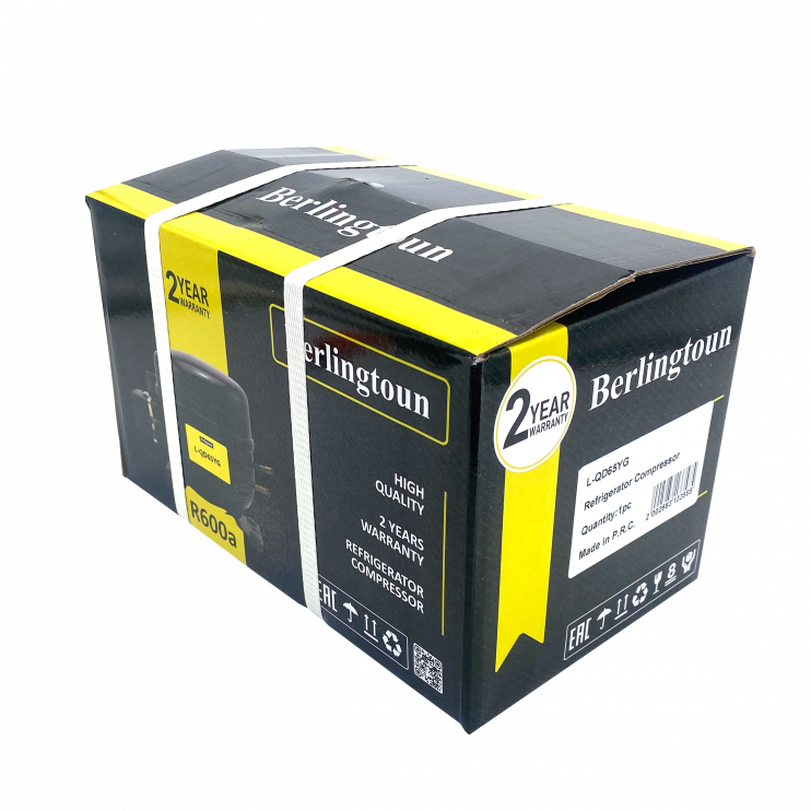 Компрессор Berlingtoun L-QD65YG (R600, 110Вт при -23С)