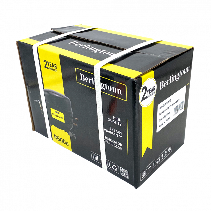 Компрессор Berlingtoun MX-QD110YG (R600, 190Вт при -23С)